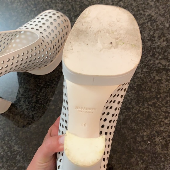 Beautiful Jil Sander platform heels. - Picture 5 of 7